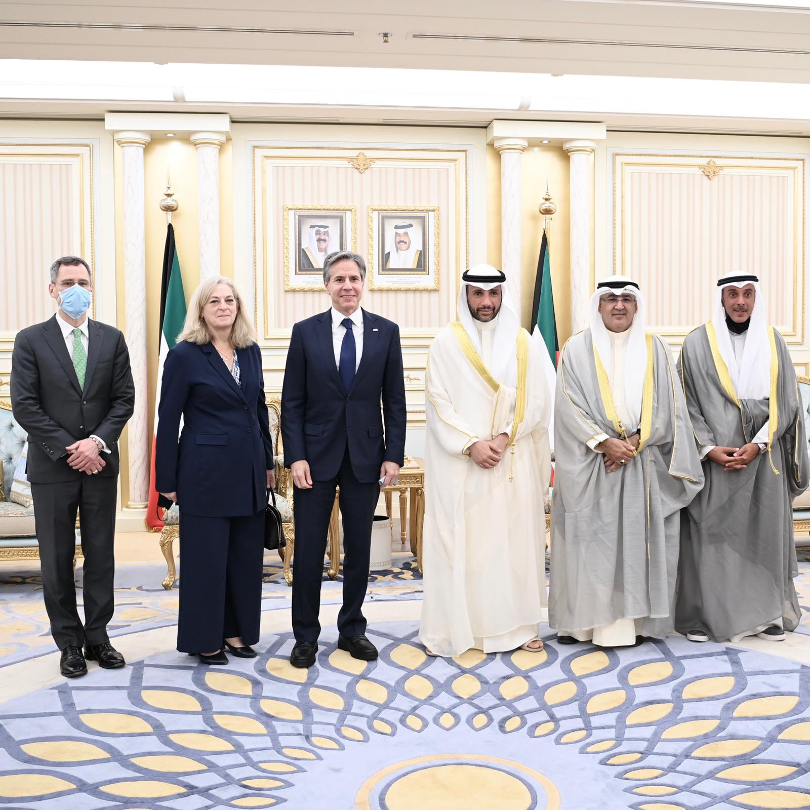 رئيس مجلس الأمة الكويتي يستقبل وزير الخارجية الأمريكي.jpg2