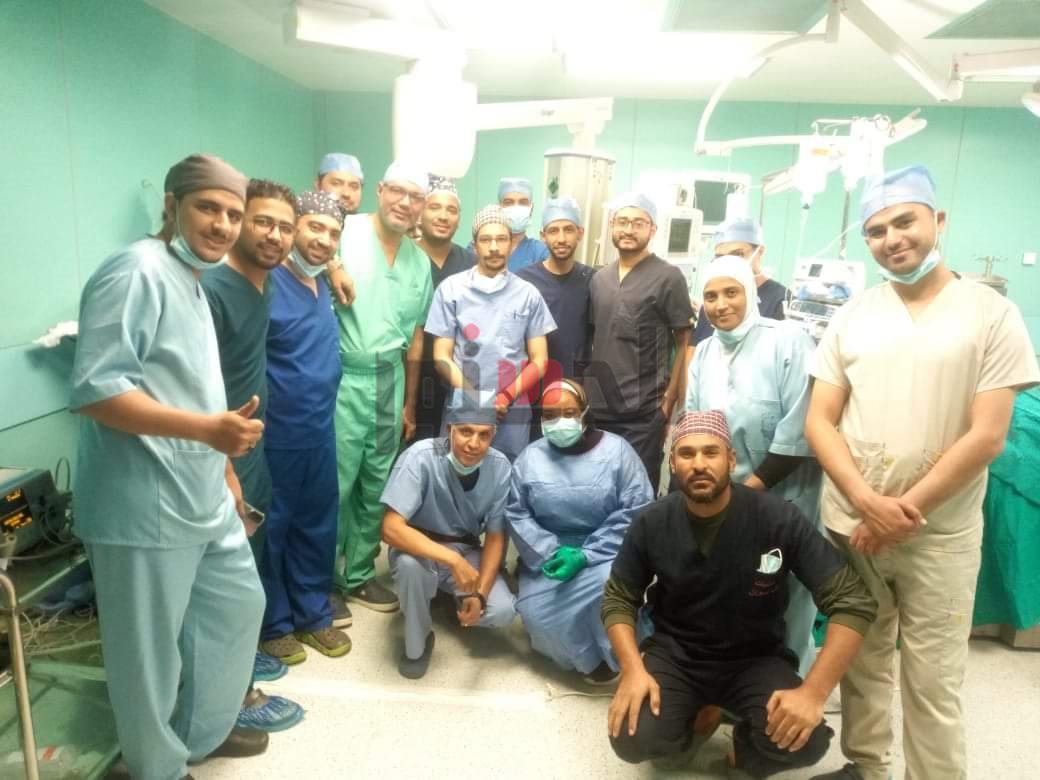 عملية قلب مفتوح بمستشفي أسوان الجامعي 