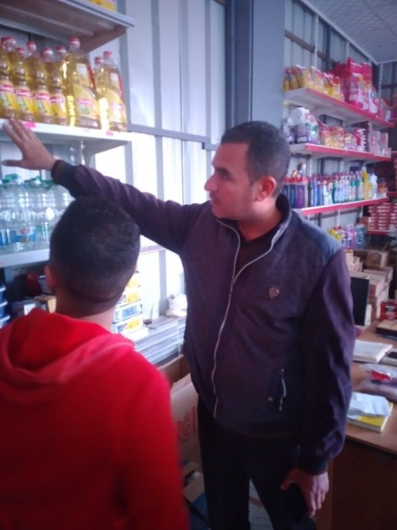حملات تموينية علي الأسواق بمركز أبوقرقاص بالمنيا