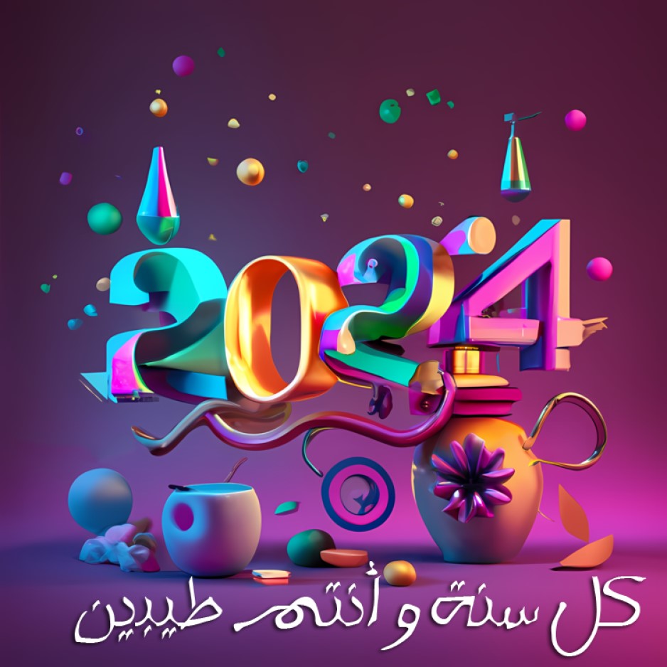 تهنئة بمناسبة العام الميلادى الجديد 2024 - صفحة 2 786