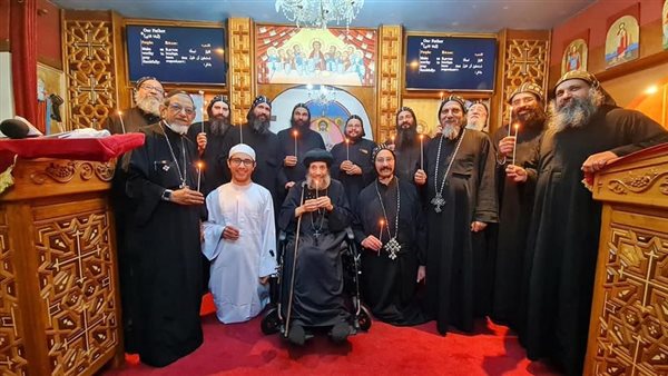 راهب جديد لدير قبطي أرثوذكسي في شمال شرق إنجلترا
