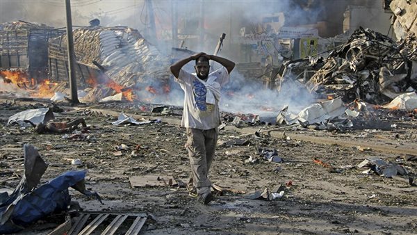 تفجير قرب القصر الرئاسى بالصومال