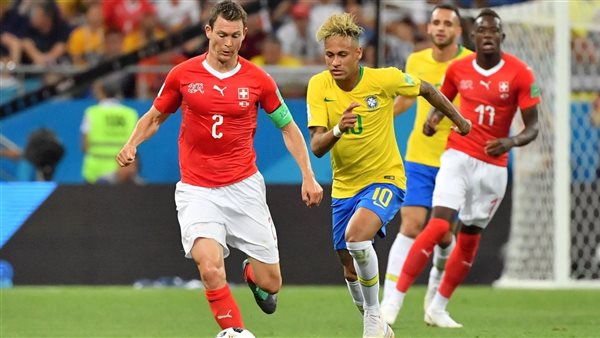 البرازيل يتفوق على سويسرا فى تاريخ مواجهات الفريقين