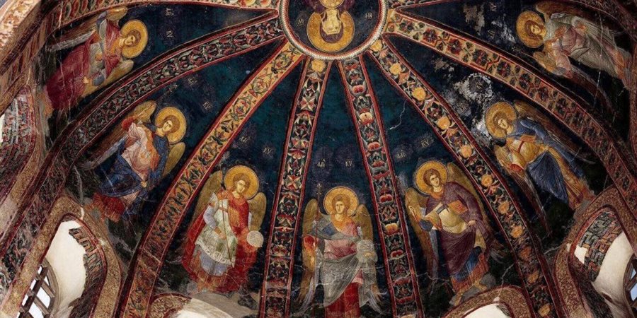 الكنيسة البيزنطية تروي قصة لعازر في احتفالات أحد الشعانين