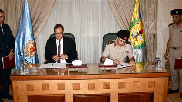 أكاديمية ناصر العسكرية للدراسات العليا توقع بروتوكول تعاون مع جامعة سوهاج