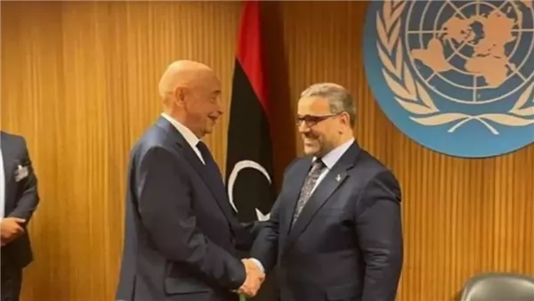 اليوم.. صالح والمشرى يوقعان بالأحرف الأولى على اتفاق القوانين الانتخابية فى ليبيا