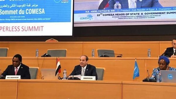 الرئيس يتصدر التريند.. إشادات واسعة بدور مصر خلال رئاسة الكوميسا