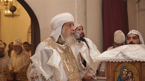 البابا تواضروس في قداس عيد العذراء بالمجر: مصر بتسلم عليكم