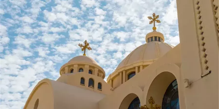 الروم الأرثوذكس بمدينة طنطا يهنئون الروم الكاثوليك بعيد البشارة