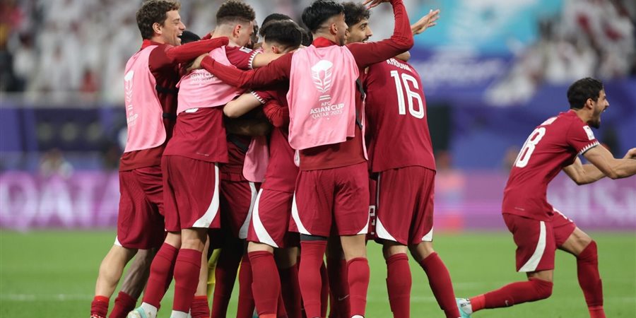 قطر تنهي مغامرة المنتخب الفلسطيني في كأس آسيا