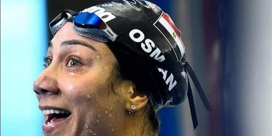 وزير الشباب والرياضة يُهنئ فريدة عثمان ببرونزية بطولة العالم للألعاب المائية
