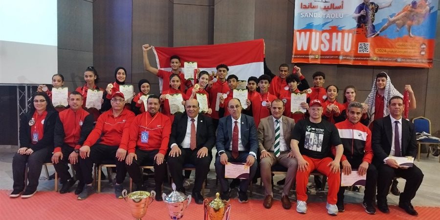 مصر تحصد المركز الأول وكأس البطولة العربية لـ