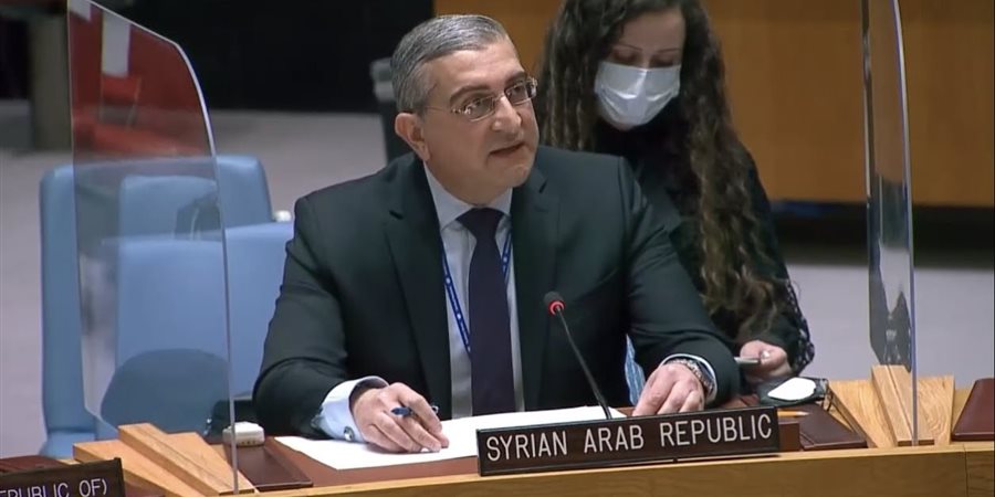 مندوب سوريا بالأمم المتحدة: الهجوم الإيرانى نتيجة طبيعية للممارسات الإسرائيلية فى المنطقة